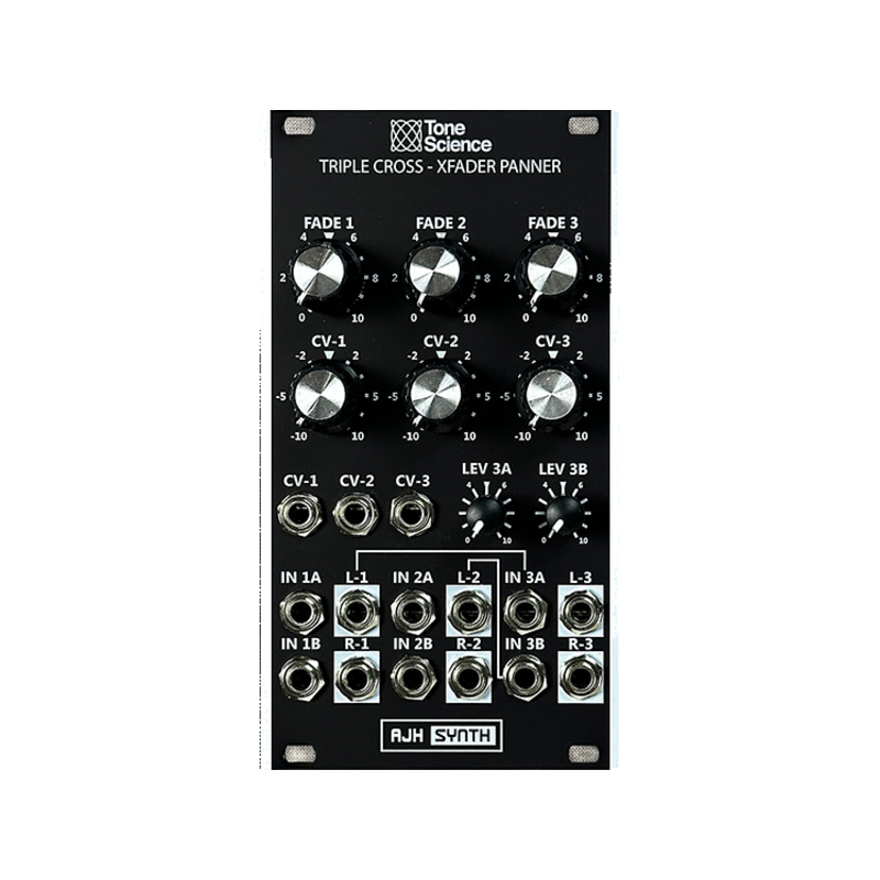 AJH Synth Tone Science Triple Cross 三路交叉淡化／相位移動器 Eurorack 模組 - 產品圖片 1