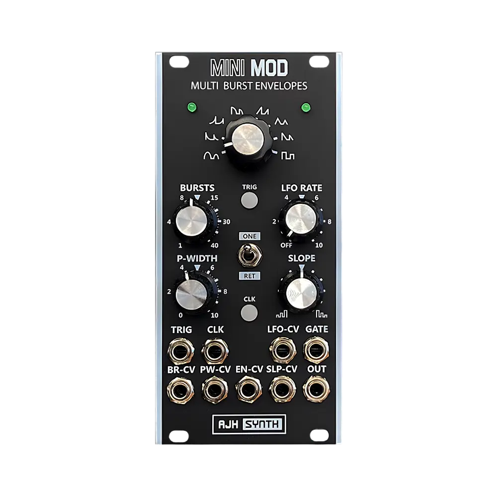AJH Synth MiniMod Multi Burst Envelopes 連發包絡產生器 Eurorack 模組 - 主圖
