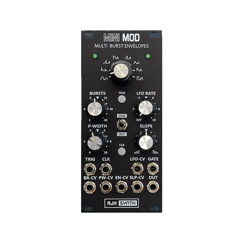AJH Synth MiniMod Multi Burst Envelopes 連發包絡產生器 Eurorack 模組 - 主圖