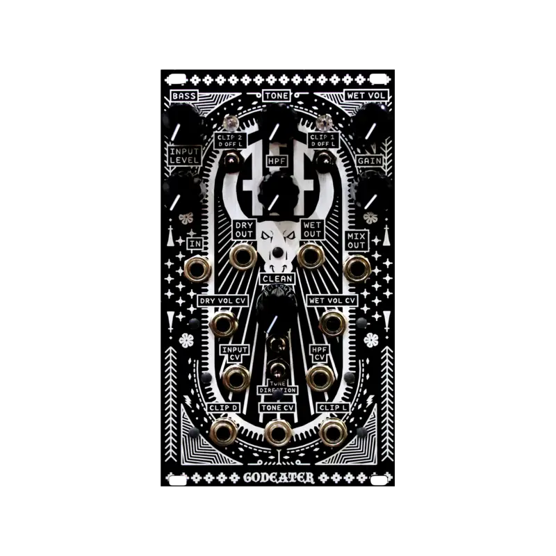 Animal Factory Amplification Godeater Bass Distortion 貝斯失真 Eurorack 模組 - 主圖