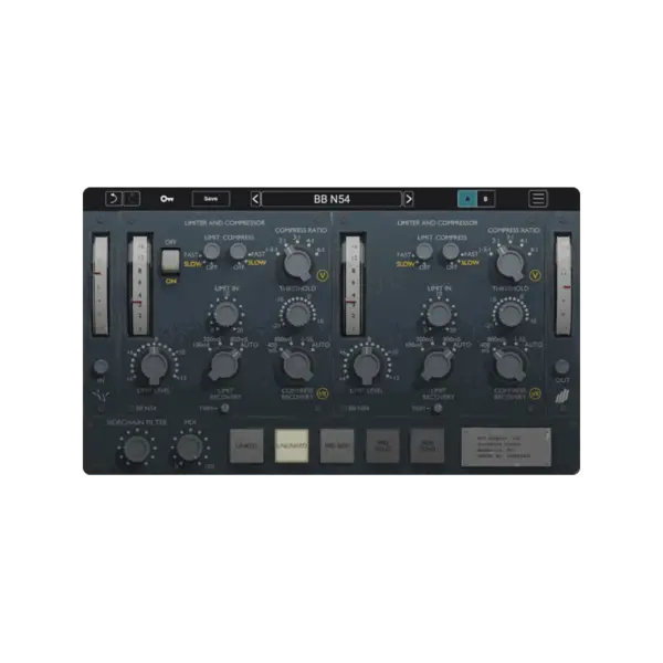 KIT Plugins BB N54 Neve 2254 Compressor 效果器 Plugin (下載版) - 效果器軟體 Plugin