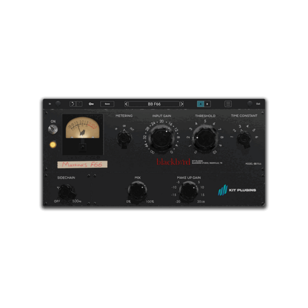 KIT Plugins BB F66/F67 Fairchild 660 Compressor 效果器 Plugin (下載版) - 效果器軟體 Plugin