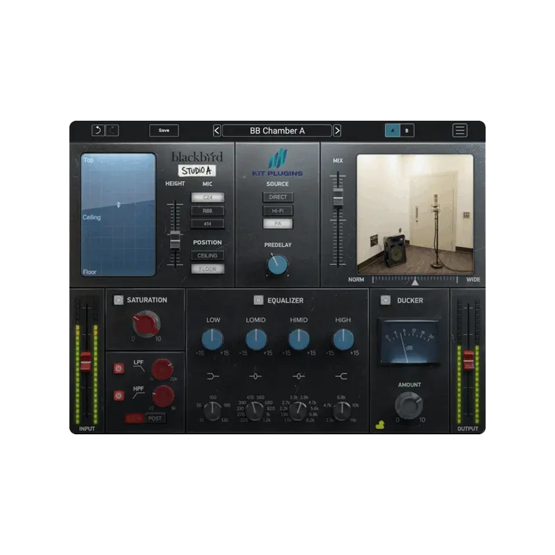 KIT Plugins BB Chamber A 實體 Reverb 效果器 Plugin (下載版) - 主圖