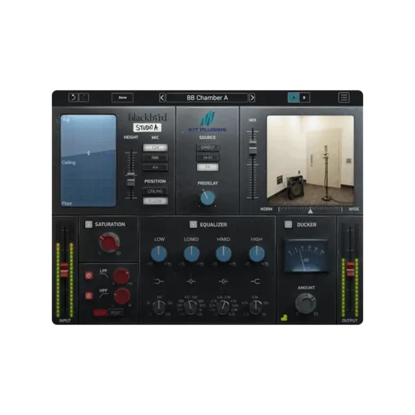 KIT Plugins BB Chamber A 實體 Reverb 效果器 Plugin (下載版) - 效果器軟體 Plugin