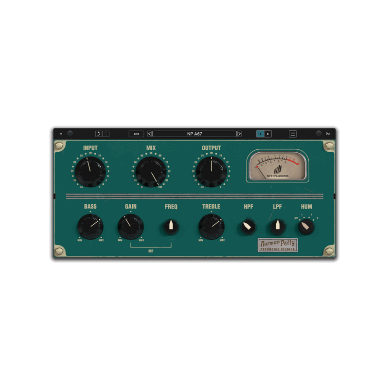 NP A67 真空管前級 Plugin (下載版)
