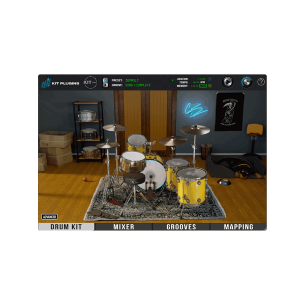KIT Plugins KIT Drums Connor Denis 爵士鼓音源 Plugin (下載版) - 音源軟體 Plugin 