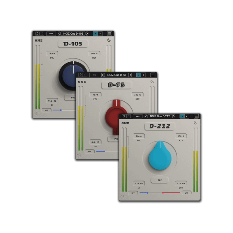 NOIZ One Series D 飽和套組 Plugin (下載版)