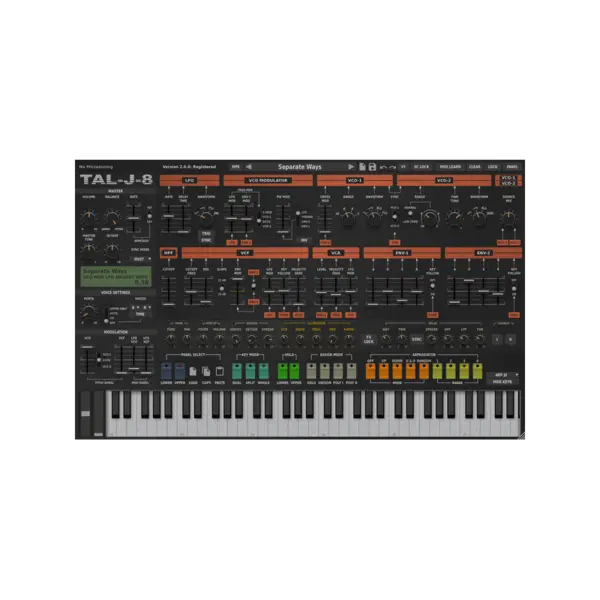 TAL Software J-8 Jupiter 8 類比建模合成器 Plugin (下載版) - 音源軟體 Plugin 