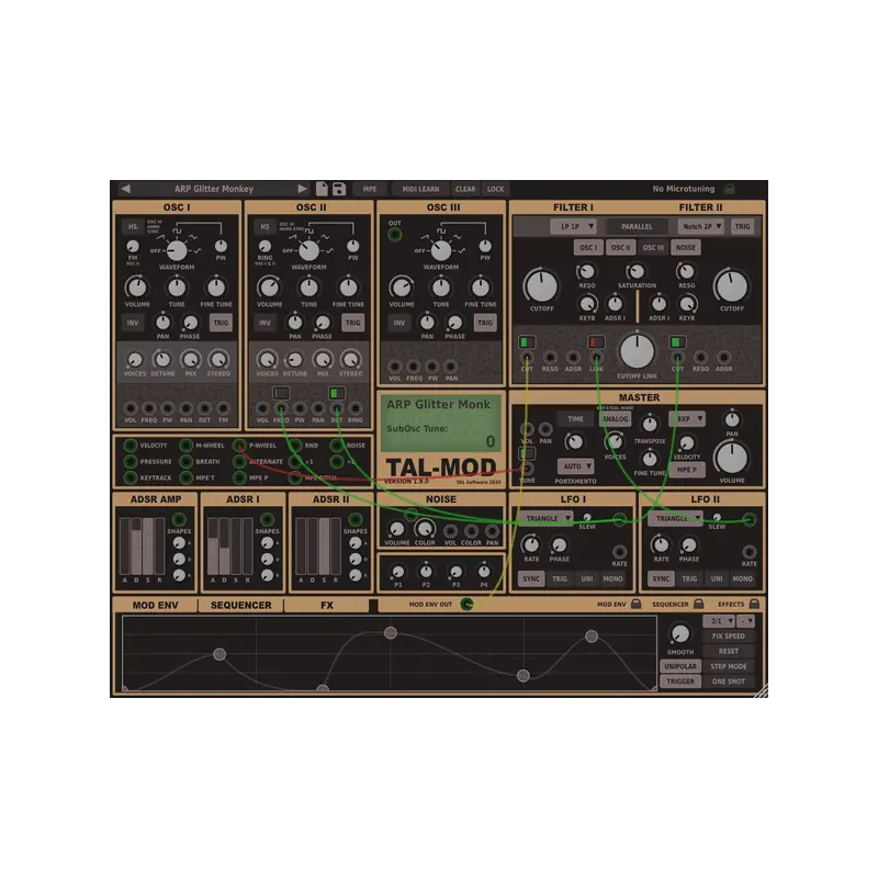 TAL Software Mod 模組化混合合成器 Plugin (下載版) - 主圖