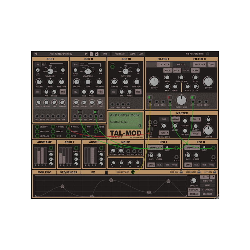 Mod 模組化混合合成器 Plugin (下載版)