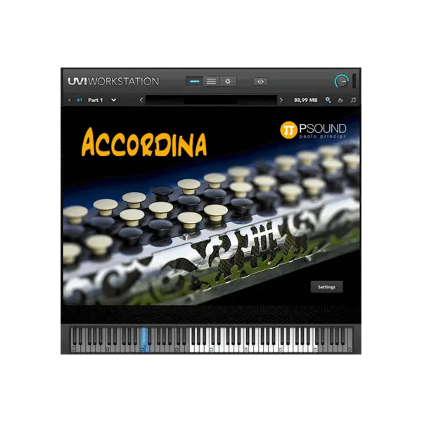 PSound Accordina 口吹式簧片鍵盤音源 Plugin (下載版) - 音源軟體 Plugin 