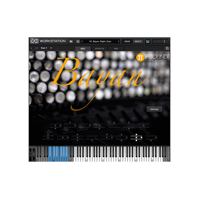 PSound Bayan 俄式鍵鈕手風琴音源 Plugin (下載版) - 產品圖片 1