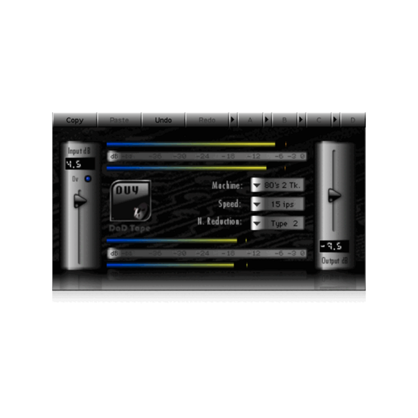 DUY Audio DaD Tape 類比磁帶模擬 Plugin (下載版) - 效果器軟體 Plugin