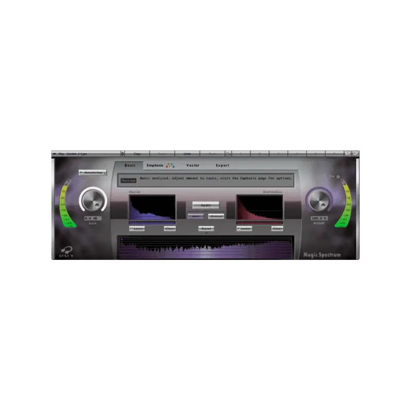 DUY Audio Magic Spectrum 頻譜匹配 EQ 效果器 Plugin (下載版) - 主圖