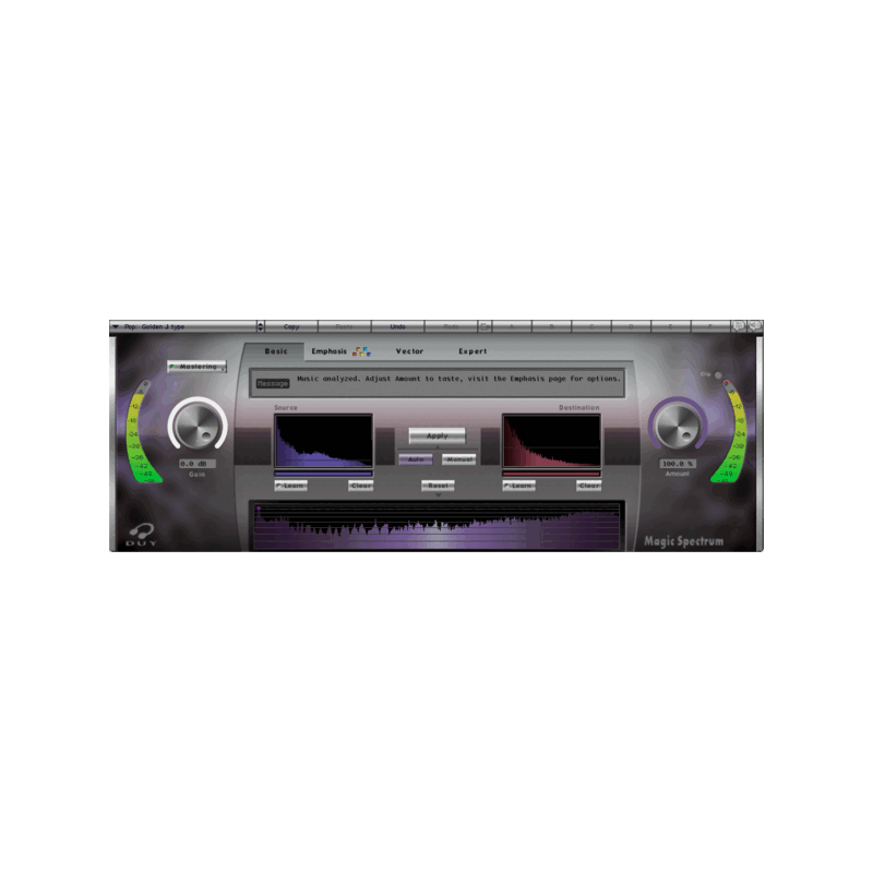 DUY Audio Magic Spectrum 頻譜匹配 EQ 效果器 Plugin (下載版) - 產品圖片 1
