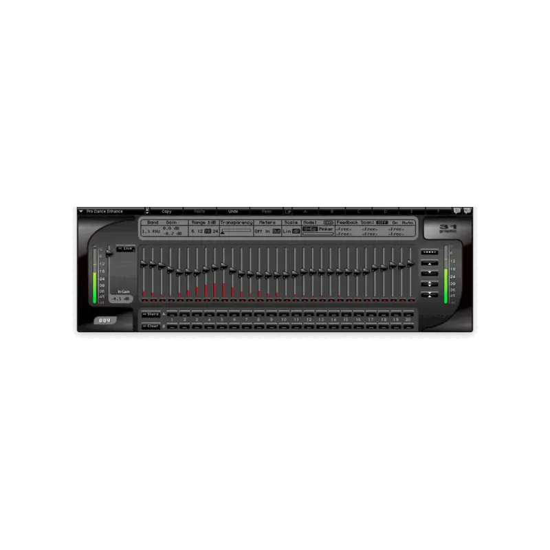 DUY Audio DUY31 Suite 31 段圖形 EQ 與頻譜分析套件 Plugin (下載版) - 主圖