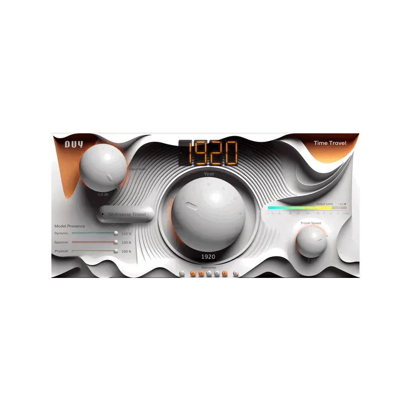 DUY Audio Time Travel 年代音色模擬 Plugin (下載版) - 主圖