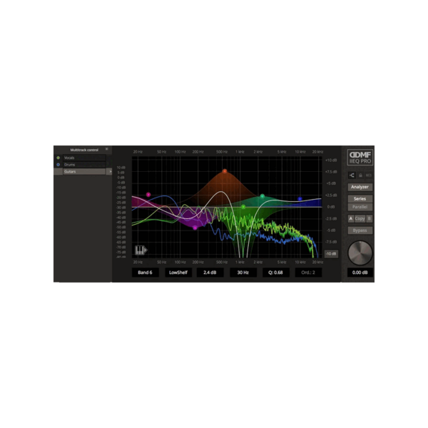 DDMF IIEQPro 24 段參數 EQ 效果器 Plugin (下載版) - 效果器軟體 Plugin