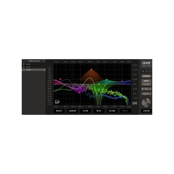 DDMF IIEQPro 24 段參數 EQ 效果器 Plugin (下載版) - 產品圖片 1