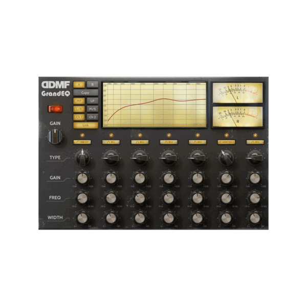 DDMF GrandEQ 母帶 EQ 效果器 Plugin (下載版) - 效果器軟體 Plugin