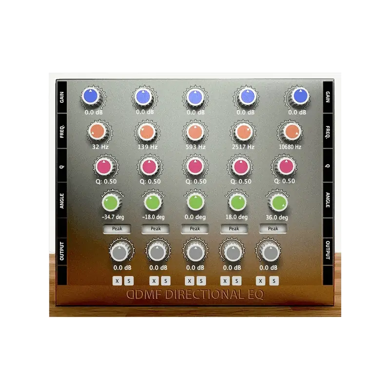 DDMF DirectionalEQ 方向性 EQ 效果器 Plugin (下載版) - 主圖