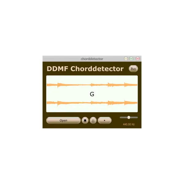 DDMF Chorddetector 和弦偵測播放軟體 (下載版) - 產品圖片 1