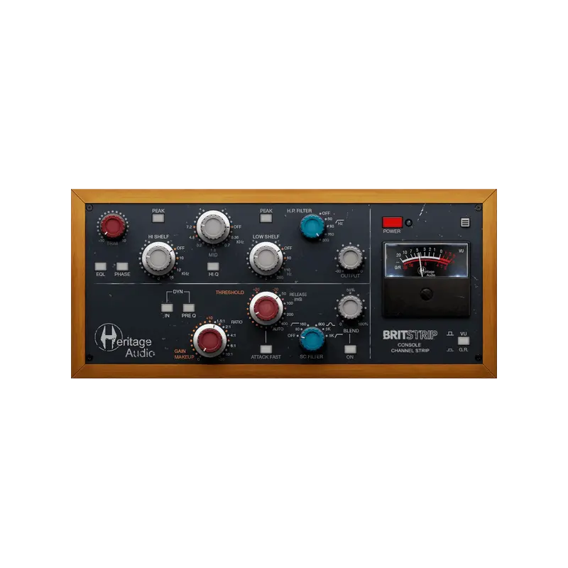 Heritage Audio BRITSTRIP 73 風格 EQ 與壓縮控台通道帶 Plugin (下載版) - 主圖