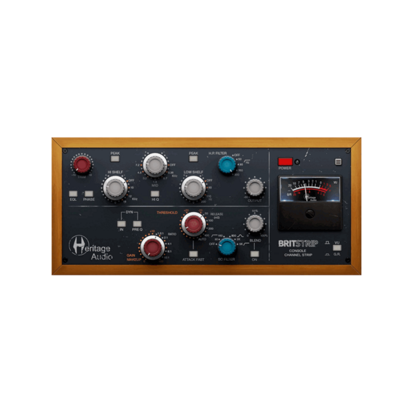 Heritage Audio BRITSTRIP 73 風格 EQ 與壓縮控台通道帶 Plugin (下載版) - 效果器軟體 Plugin