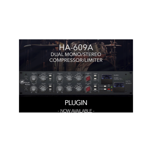 Heritage Audio HA-609A 立體聲 Compressor / Limiter 效果器 Plugin (下載版) - 效果器軟體 Plugin