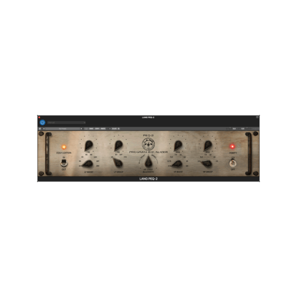 Heritage Audio LANG PEQ-2 程式 EQ 效果器 Plugin (下載版) - 效果器軟體 Plugin