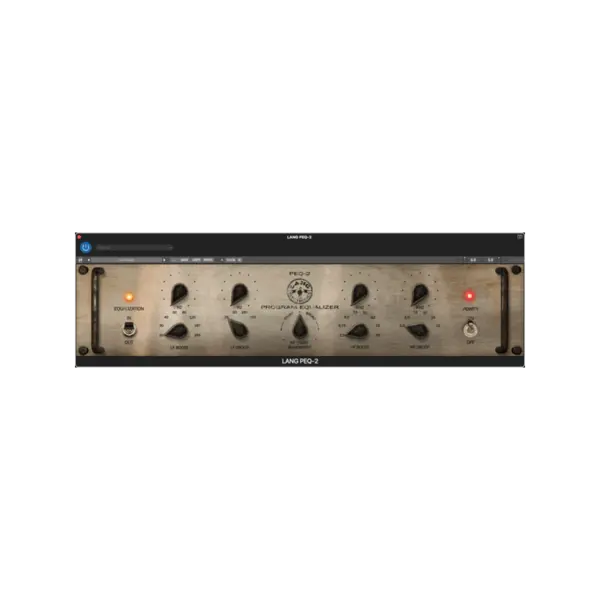 Heritage Audio LANG PEQ-2 程式 EQ 效果器 Plugin (下載版) - 產品圖片 1