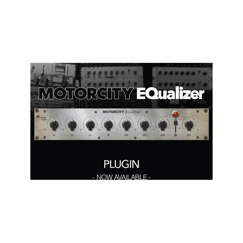 Heritage Audio MOTORCITY EQ 七段被動式 EQ 效果器 Plugin (下載版) - 主圖