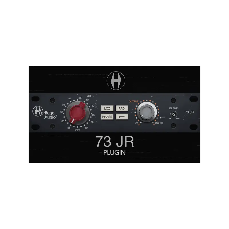 Heritage Audio 73 JR 73 風格麥克風前級 Plugin (下載版) - 主圖