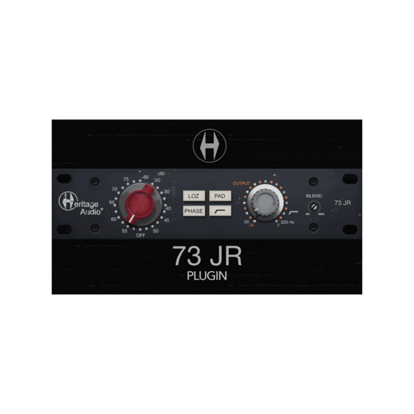 Heritage Audio 73 JR 73 風格麥克風前級 Plugin (下載版) - 效果器軟體 Plugin