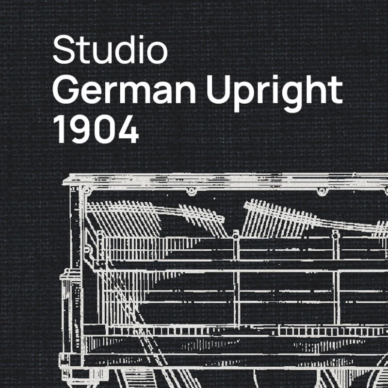Vienna Symphonic Library Studio German Upright 1904 Standard Library 直立式鋼琴音源 (下載版) - 主圖