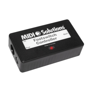 MIDI Solutions Footswitch 腳踏控制器 - MIDI 轉換介面