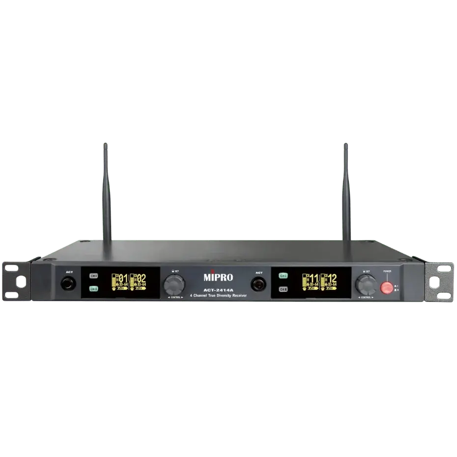 MIPRO ACT-2414A ACT-240H*4 無線麥克風系統 - 主圖