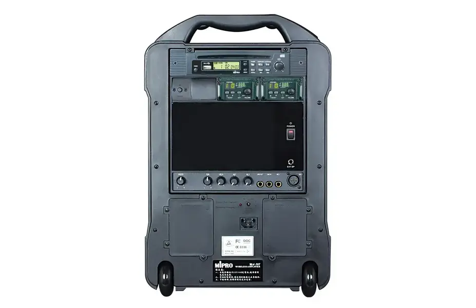 MIPRO MA-707/ACT-240H×2 經典型雙頻道手提無線擴音機 - 無線麥克風系統