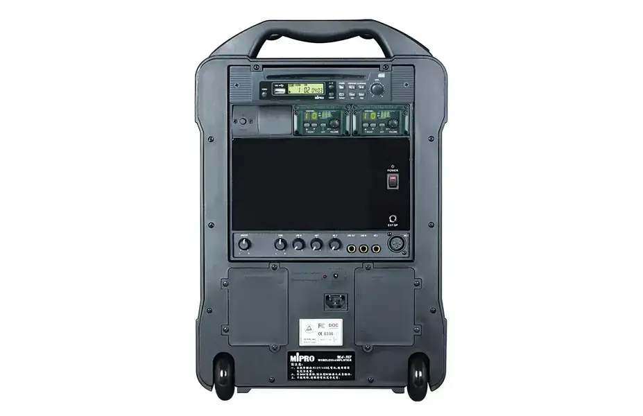 MIPRO MA-707/ACT-240H×2 經典型雙頻道手提無線擴音機