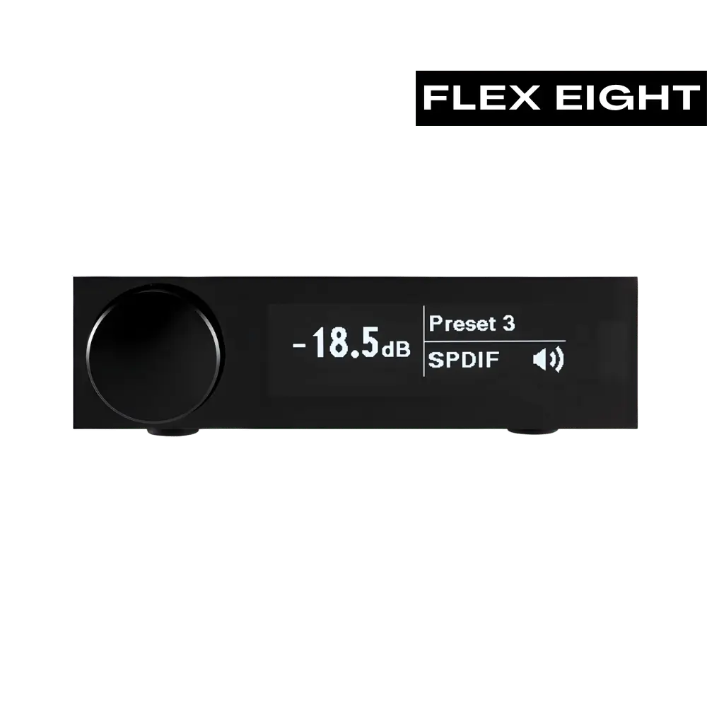 miniDSP Flex Eight (N) Dante/AES67 網路音訊 DAC 家庭劇院 空間校正處理器 - 主圖