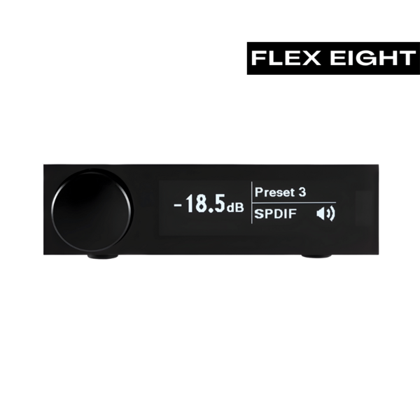 miniDSP Flex Eight (N) Dante/AES67 網路音訊 DAC 家庭劇院 空間校正處理器 - DRC 空間音訊校正播放機/處理器