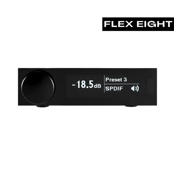miniDSP Flex Eight (N) Dante/AES67 網路音訊 DAC 家庭劇院 空間校正處理器 - 產品圖片 1