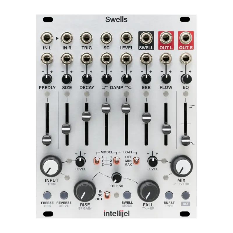 Intellijel Swells Multi-Model Stereo Reverb 立體聲殘響模組 - 主圖