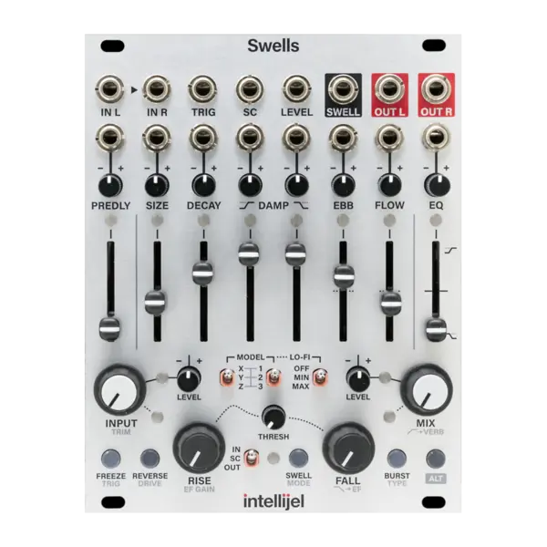 Intellijel Swells Multi-Model Stereo Reverb 立體聲殘響模組 - 產品圖片 1