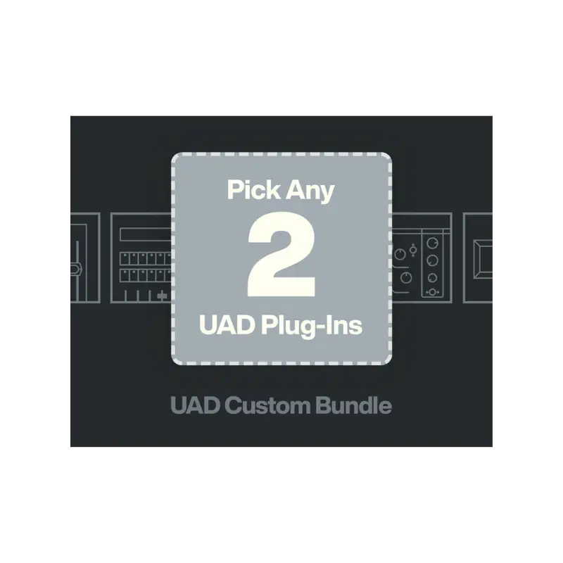 Universal Audio UAD Custom 2 Bundle 自選 2 款效果器套組 Plugin (下載版) - 主圖