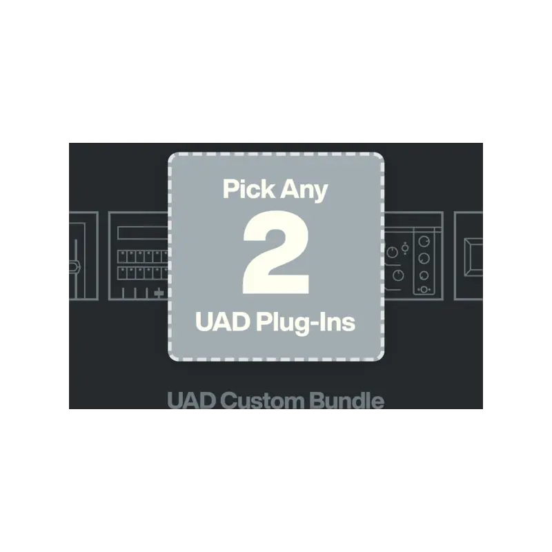 Universal Audio UAD Custom 2 Bundle 自選 2 款效果器套組 Plugin (下載版) - 主圖