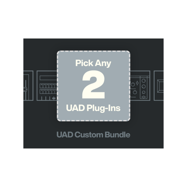 Universal Audio UAD Custom 2 Bundle 自選 2 款效果器套組 Plugin (下載版) - 軟體套組 Bundles