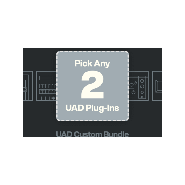 Universal Audio UAD Custom 2 Bundle 自選 2 款效果器套組 Plugin (下載版) - 軟體套組 Bundles
