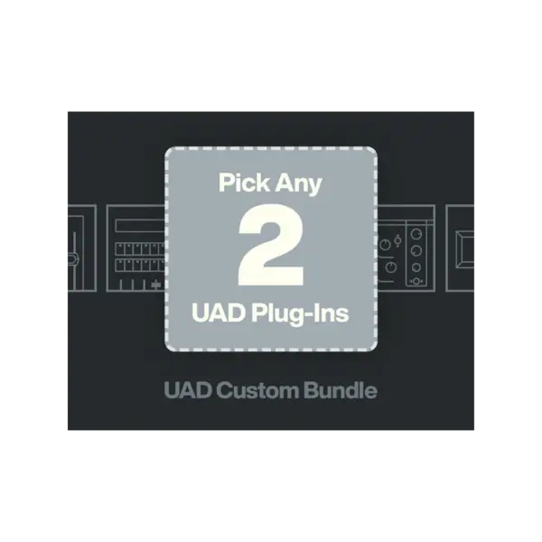 Universal Audio UAD Custom 2 Bundle 自選 2 款效果器套組 Plugin (下載版)