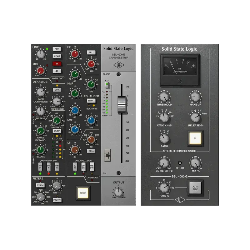 Universal Audio UAD SSL 4000 Series Console Bundle SSL 主控台模擬套組 Plugin (下載版) - 主圖